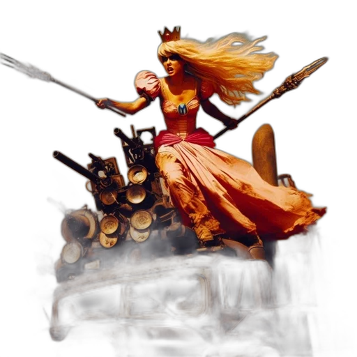 crown, sword, fantasy art, concept art transparent PNG cut-out