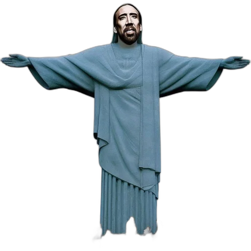 vaporwave, 3d render, concept art, comedic transparent PNG cut-out