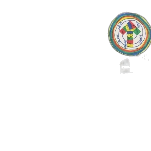 umbrella, staff, six, colorful transparent PNG cut-out