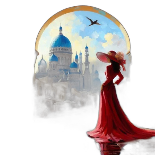 hat, crown, fantasy art, concept art transparent PNG cut-out