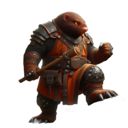 staff, dragon, creature, robot transparent PNG cut-out