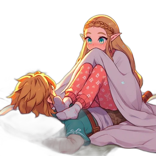 pixel art, watercolor, anime, concept art transparent PNG cut-out