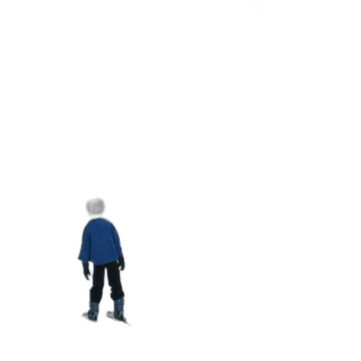 jacket, robot, staff, creature transparent PNG cut-out