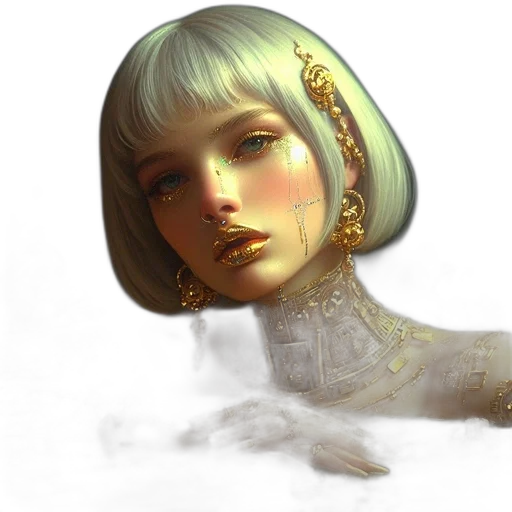 crown, jewelry, face, mask transparent PNG cut-out