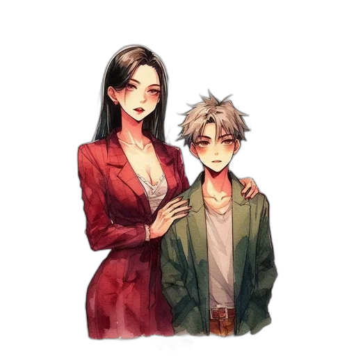 jacket, staff, dress, pixel art transparent PNG cut-out