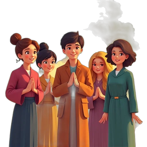 staff, concept art, cartoon, 3d render transparent PNG cut-out