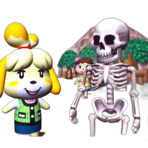 concept art, pixel art, 3d render, cartoon transparent PNG cut-out