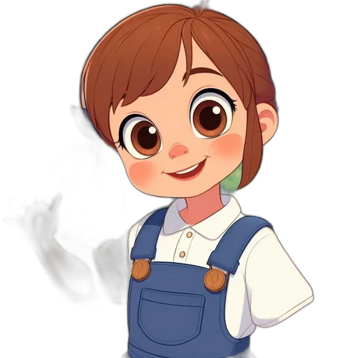 staff, face, jacket, cartoon transparent PNG cut-out