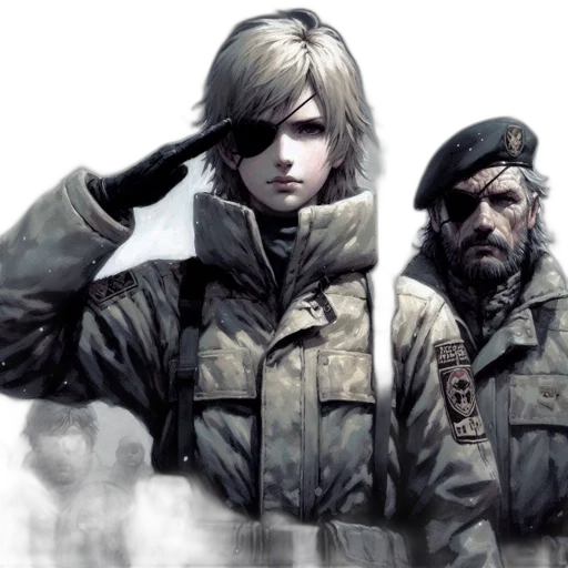 jacket, concept art, comic book art, watercolor transparent PNG cut-out