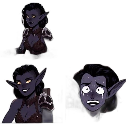 mask, concept art, fantasy art, 3d render transparent PNG cut-out