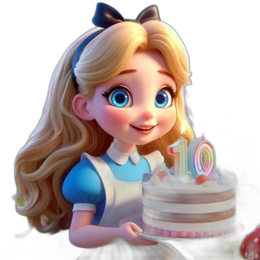 staff, 3d render, cartoon, photorealistic transparent PNG cut-out