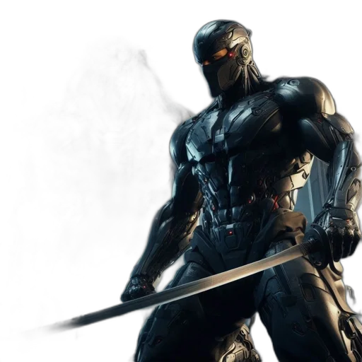 sword, concept art, comic book art, 3d render transparent PNG cut-out