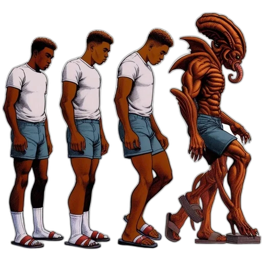 creature, robot, shoes, animal transparent PNG cut-out