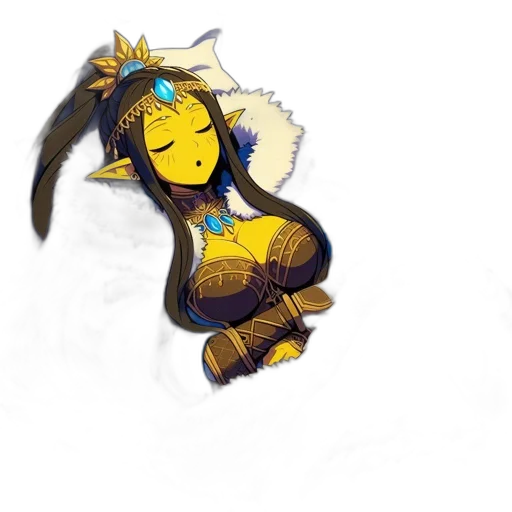 mask, dragon, staff, jewelry transparent PNG cut-out