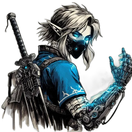 weapon, mask, concept art, cyberpunk transparent PNG cut-out
