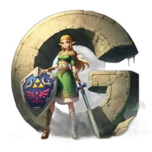 weapon, sword, staff, dragon transparent PNG cut-out
