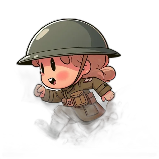 weapon, hat, concept art, watercolor transparent PNG cut-out