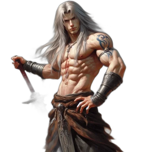 sword, fantasy art, concept art, photorealistic transparent PNG cut-out