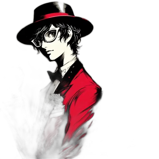 hat, staff, mask, face transparent PNG cut-out