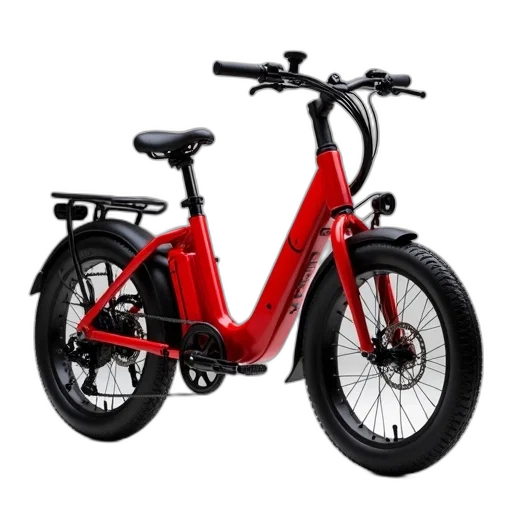 3d render, photorealistic, red, black transparent PNG cut-out