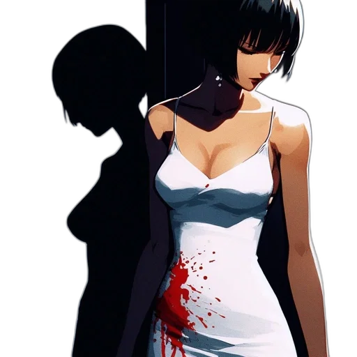 dress, weapon, concept art, anime transparent PNG cut-out