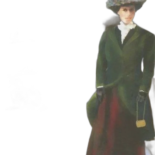 jacket, hat, dress, concept art transparent PNG cut-out