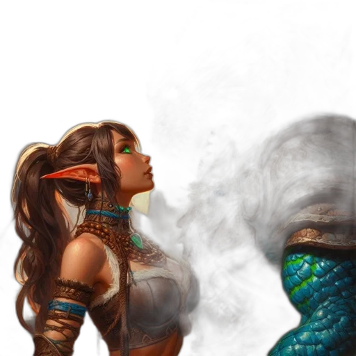dragon, sword, mask, fantasy art transparent PNG cut-out