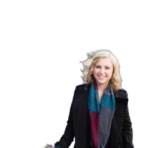 jacket, staff, umbrella, photorealistic transparent PNG cut-out