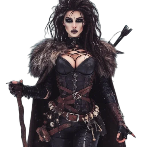 fantasy art, comic book art, concept art, photorealistic transparent PNG cut-out