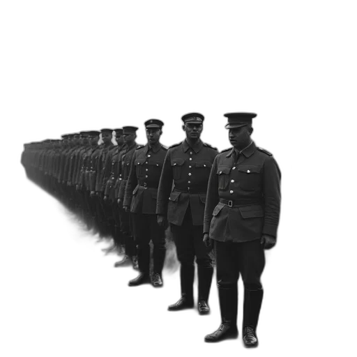 staff, crown, hat, jacket transparent PNG cut-out