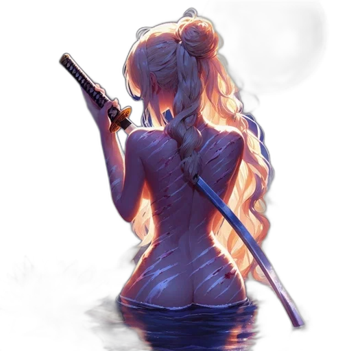 weapon, sword, staff, dress transparent PNG cut-out