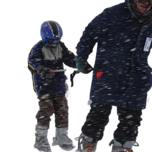 snow, child, blue, helmet transparent PNG cut-out
