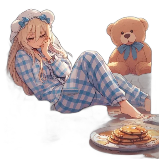 food, pixel art, concept art, anime transparent PNG cut-out