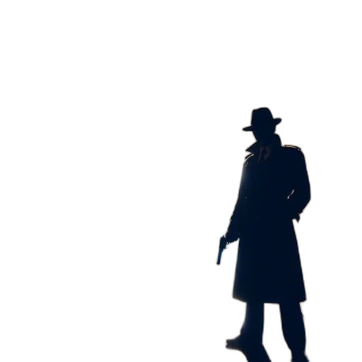 hat, staff, jacket, umbrella transparent PNG cut-out