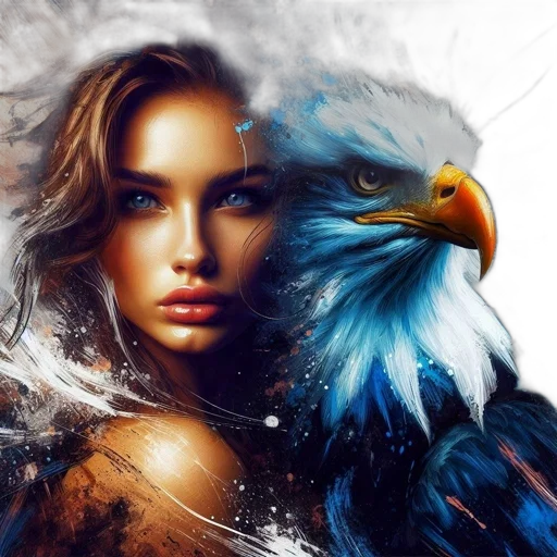 photorealistic, fantasy art, oil painting, concept art transparent PNG cut-out