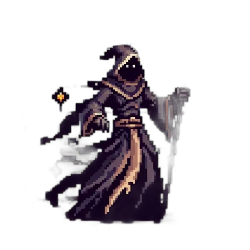 staff, sword, weapon, pixel art transparent PNG cut-out