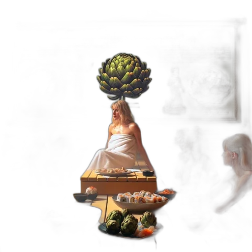 food, crown, hat, creature transparent PNG cut-out