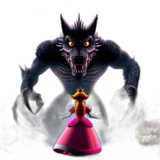 dragon, creature, crown, concept art transparent PNG cut-out