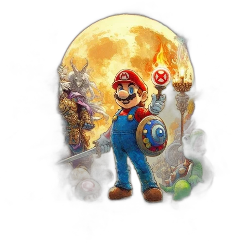 mask, hat, concept art, pixel art transparent PNG cut-out