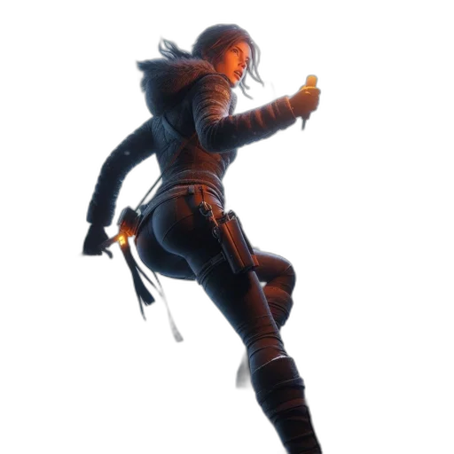 weapon, sword, staff, jacket transparent PNG cut-out