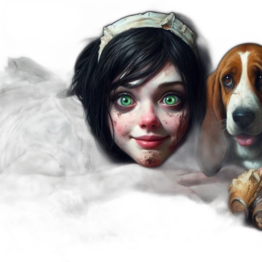 animal, fantasy art, concept art, photorealistic transparent PNG cut-out