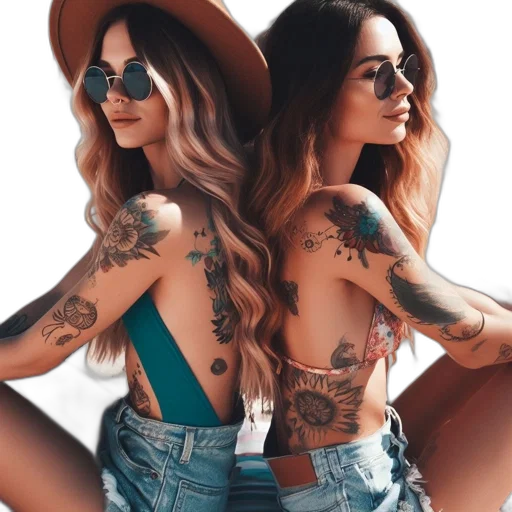 hat, jewelry, dress, photorealistic transparent PNG cut-out