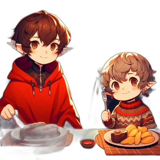 food, pixel art, concept art, anime transparent PNG cut-out