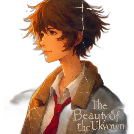 crown, jacket, flower, creature transparent PNG cut-out