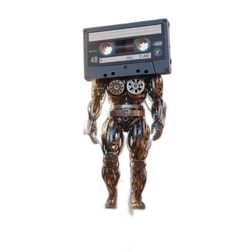 robot, creature, animal, cyberpunk transparent PNG cut-out