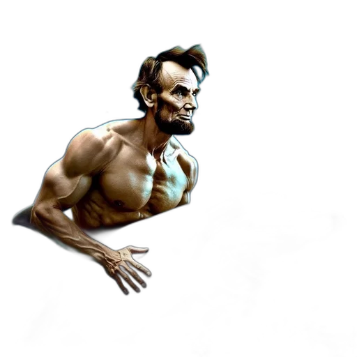 face, animal, creature, concept art transparent PNG cut-out