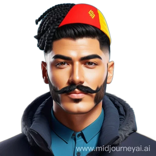 hat, face, staff, animal transparent PNG cut-out