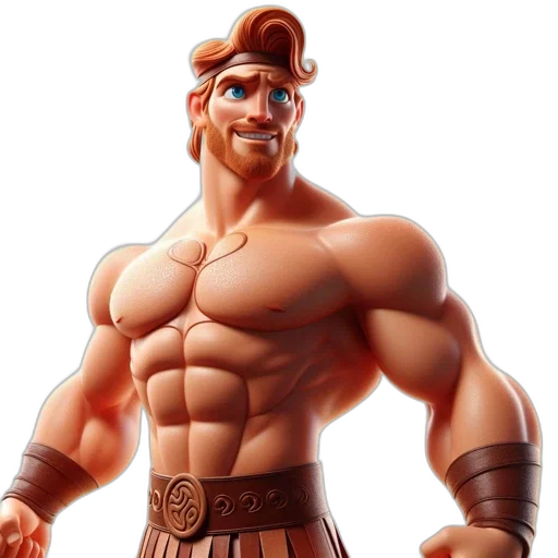 3d render, concept art, comic book art, fantasy art transparent PNG cut-out