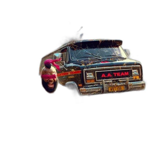 car, face, animal, creature transparent PNG cut-out