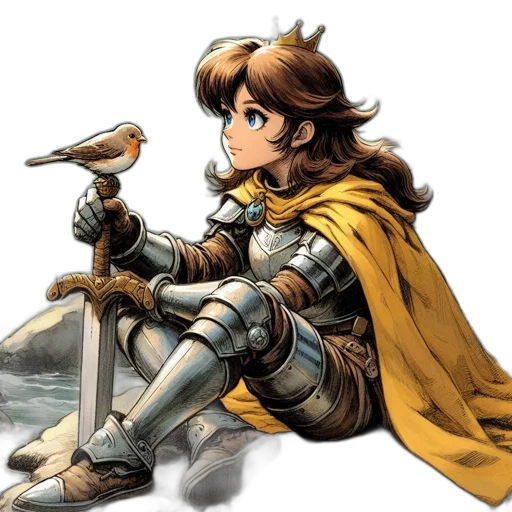 sword, weapon, crown, staff transparent PNG cut-out